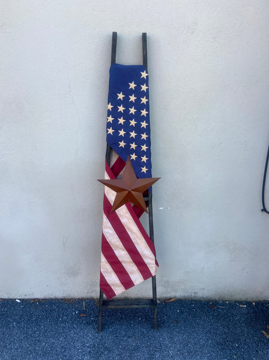 American Flag Ladder
